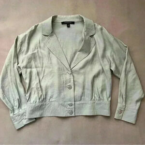 Marc New York Mint green blouse jacket size M